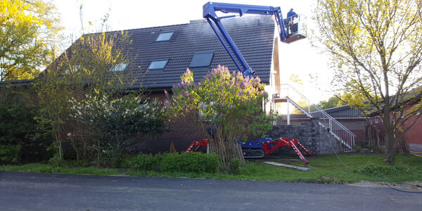 Reinigung einer Photovoltaikanlage